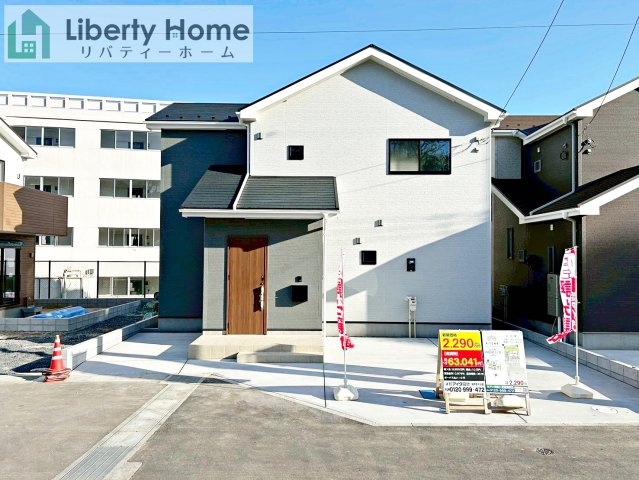 日立市西成沢町2丁目23-P1　新築戸建　8号棟の外観|ご予約をいただければ、『平日の空いた時間』『周辺物件まとめて見たい』『1件だけ見たい』ももちろん可能です♪
お気軽にお問合せください♪