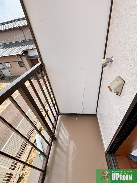 丸善コーポのバルコニー