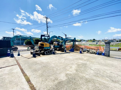 【外観】 | 長後駅 藤沢市下土棚／建築条件なし売地１区画の分譲地！-53-4- | 造成中