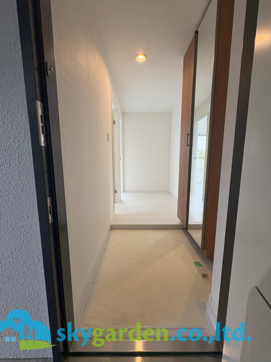 藤沢藤が岡ハウスの玄関