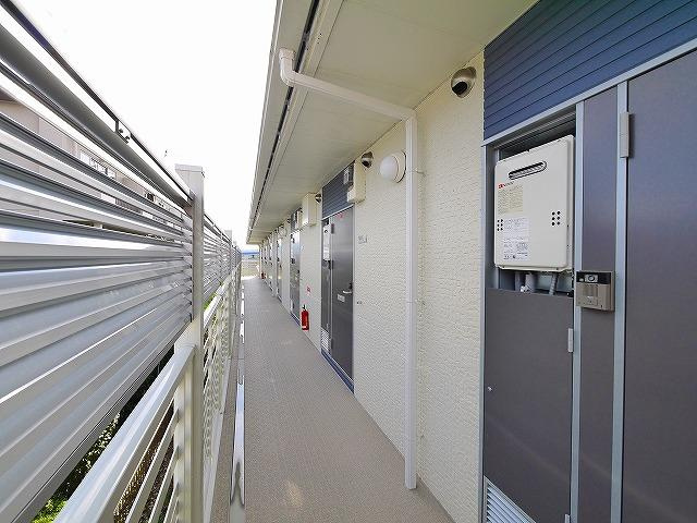 レオネクストＳｍｉｌｅのバルコニー|お洗濯にも便利なバルコニー付き