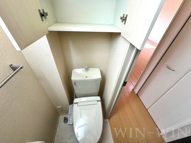 ハイム杉山 A棟のトイレ|イメージ（同建物内別部屋の写真です）