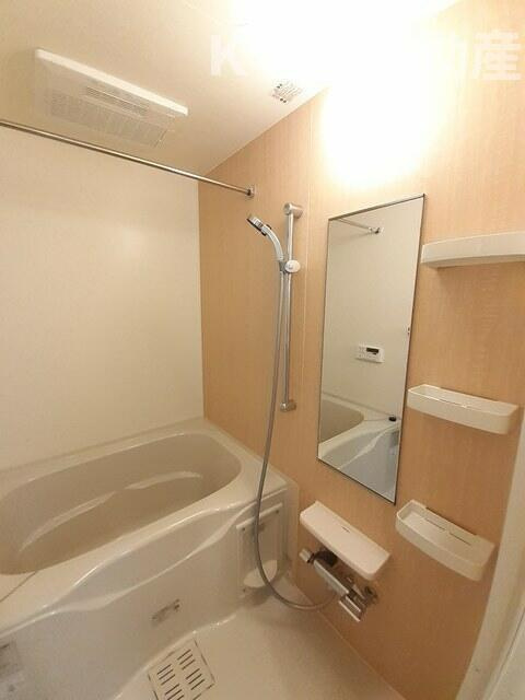 シリウス柏の浴室|落ち着いた空間のお風呂です