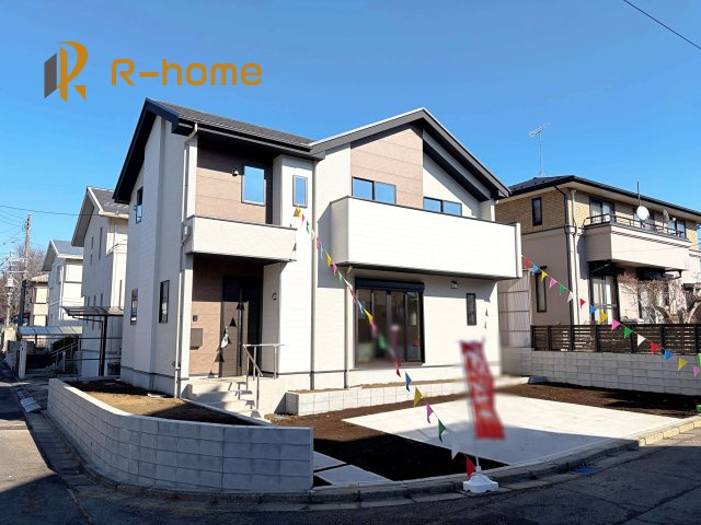 牛久市田宮町27期　新築戸建て　1号棟の外観|ご予約を頂ければ、『平日』はもちろん『早朝』や『夜間』もご見学可能です♪お気軽にお申し付けください♪