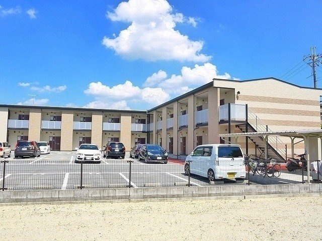 レオパレスケルンの外観|外観は落ち着いています