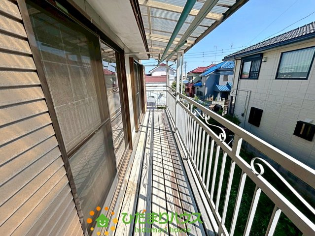加須市礼羽　中古一戸建てのバルコニー