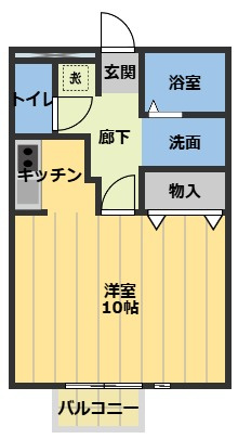 シャルムの間取り