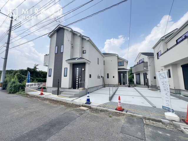 【外観】 | 陽の光をたっぷりと浴びながら気持ち良く生活が出来ます。夢のマイホーム、夢ではなく実現出来ます！見学・ご相談等、お気軽にご連絡下さい。