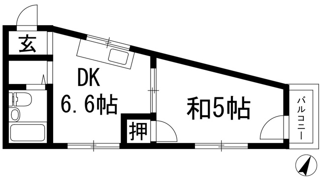 【間取り】 | ハイツICHIU