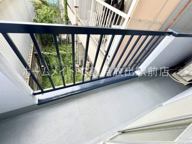 メゾンドリュウ鶴見のバルコニー