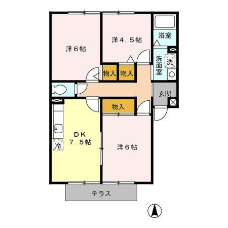 パセオみずほ台の間取り