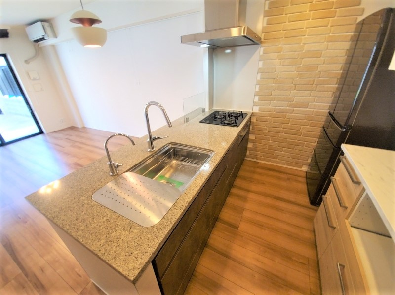 ザ・パームス祐天寺マスタープレイスのキッチン|システムキッチン