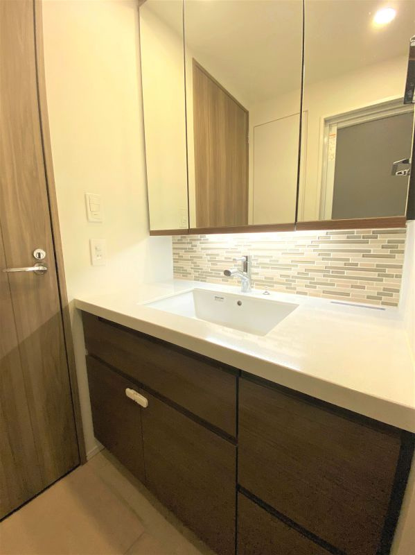 ザ・パームス祐天寺マスタープレイスの独立洗面台|独立洗面台