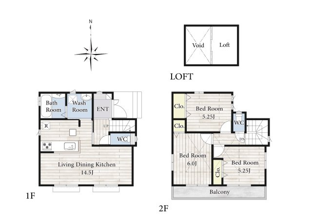【間取り】 | リビングの大きな開口部は陽当たりの確保だけでなく、まとめ買いで大量のお買い物をした際や家具など大きな物を購入した際に便利です。