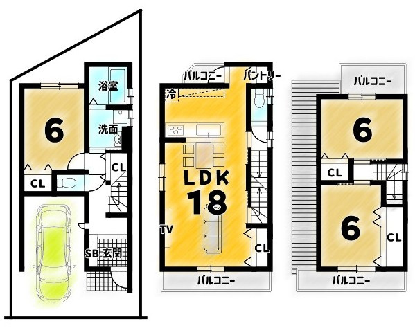 桂池尻町　条件無土地