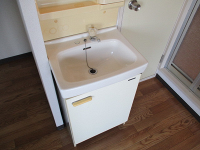 【洗面所】 | 豊二ハイツ | 洗面台です