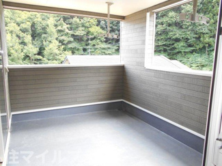 【バルコニー】 | 西郷村羽太新築一戸建て2棟 | 落ち着いた時間を過ごせるバルコニーです