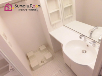 【洗面所】 | カーサ・ラッフィナートⅡ