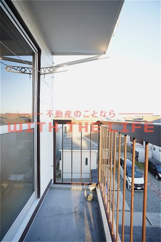 森永ハイツ【キャンペーン対象物件】のバルコニー|陽当たり良好なバルコニーです