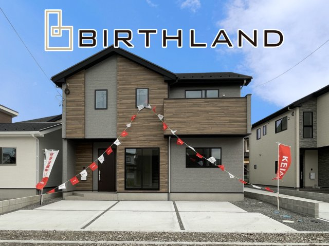 新築戸建・新築建売　福島市宮代3期　QUADRIFOGLIO　全6棟の外観|＜4号棟＞完成いたしました！いつでもご内覧可能です(*^^*)