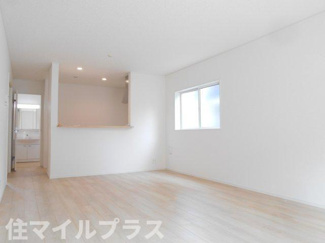 【居間・リビング】 | 西郷村羽太新築一戸建て2棟 | おしゃれなリビングです