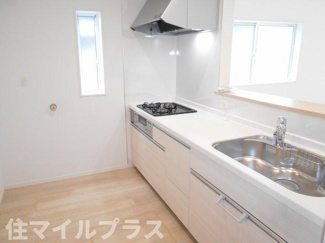 【キッチン】 | 西郷村羽太新築一戸建て2棟 | キッチンでお料理をお楽しみください