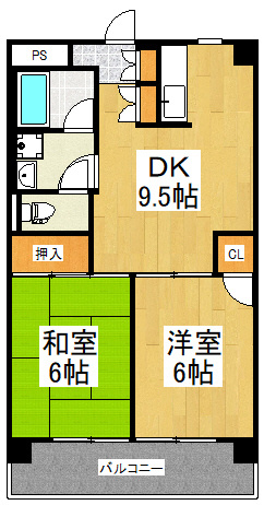 マンションセラヴィの間取り