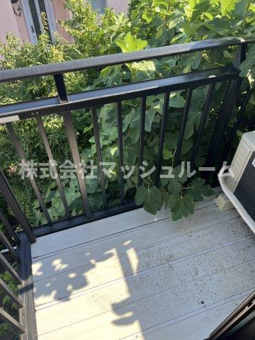 HEIM宮前のバルコニー