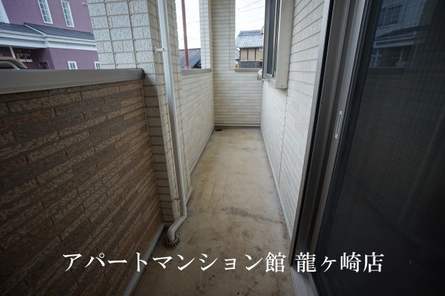 ヴィラフォレストDのバルコニー
