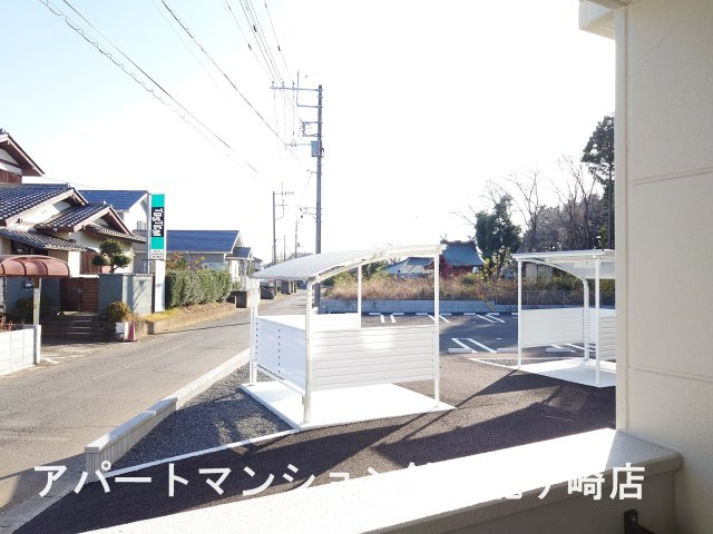 コンフォールKのバルコニー