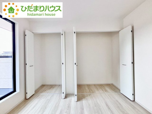 流山市北3期　新築戸建　1号棟の収納|お洋服の多い女性に人気！収納力の高いクローゼット付☆彡						
