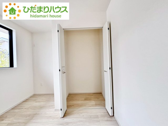 流山市北3期　新築戸建　1号棟の収納|クローゼットタイプの収納は荷物がどこにあるかすぐに見つかります！						
