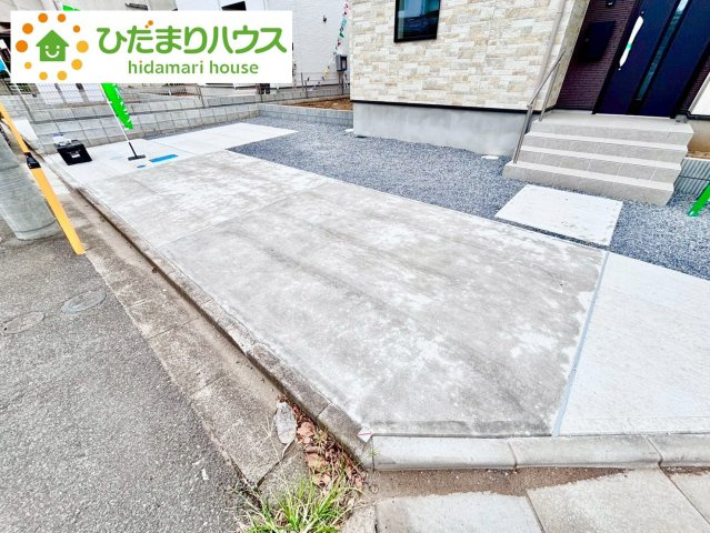 流山市北3期　新築戸建　1号棟の駐車場|2台可能です！！