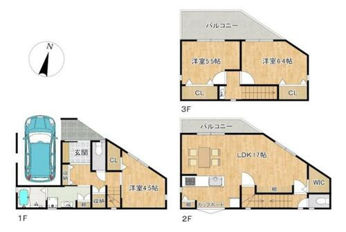 須山町　未入居一戸建ての間取り|間取り図はいかがですか？ご希望を叶える間取りですか？リビングの広さは？水回りの位置は？カウンターキッチン？など色々な情報が集約されています。弊社では資金計画・住宅ローンなどのご相談も承っております。