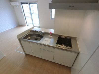 【キッチン】 | フランシール Ａ | ＩＨ付き対面キッチン