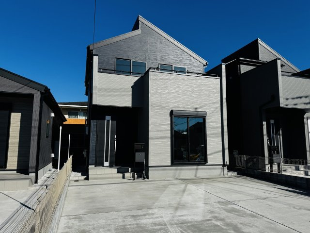 八王子市　大谷町　新築一戸建て　６期の外観|～初期費用・月額利用料0円の太陽光発電搭載　長期優良住宅認定の新築一戸建て～