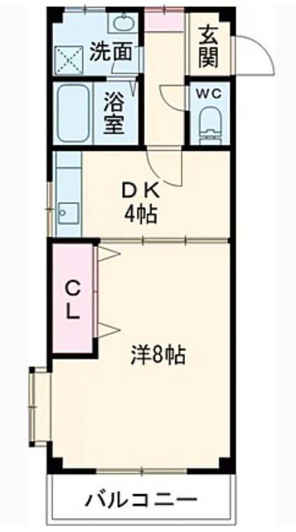 ピュアセントT1【キャッシュバック対象物件】の間取り