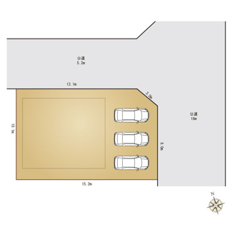【区画図】 | 関東鉄道常総線「稲戸井」駅から徒歩14分