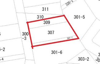 【土地図】 | 鳥取市田園町3丁目土地