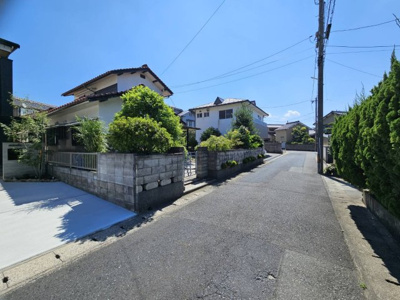 【前面道路含む現地写真】 | 鳥取市田園町3丁目土地