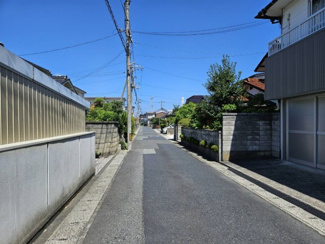【前面道路含む現地写真】 | 鳥取市田園町3丁目土地