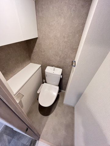 大阪市城東区今福西１丁目の賃貸マンションのトイレ