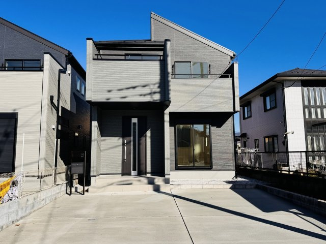 八王子市　大谷町　新築一戸建て　６期の外観|～初期費用・月額利用料0円の太陽光発電搭載　長期優良住宅認定の新築一戸建て～
