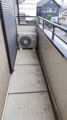 ガーデンヒルズのバルコニー