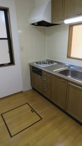 ガーデンヒルズのキッチン