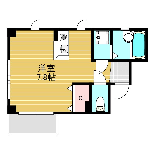 サンキャッスル菅原の間取り