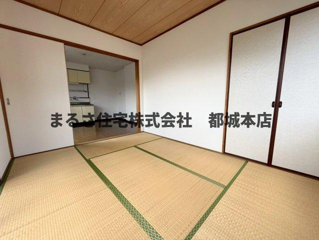 レインボー都北ハイツの和室|B201の写真です