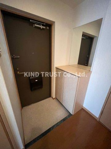 プレサンス同心アーバンステージの玄関|ゆったりとした玄関です