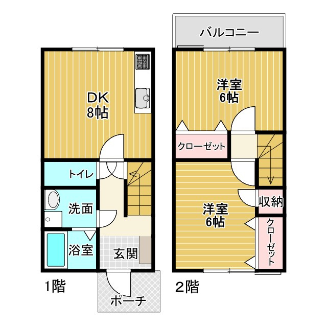 スカイヒルズの間取り