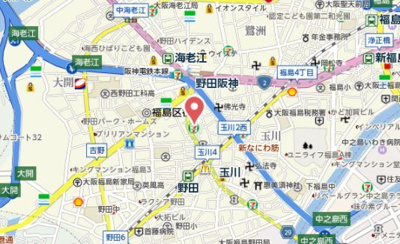 【地図】 | セレニテ福島カルム